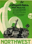 1929 Northwest Engineering Ad: A. Riegel & Sons Contr. White Plains, New York. Fixed Price $21.88.