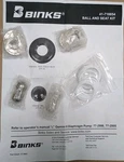 Binks Gemini Ii 41-718854 Ss Ball And Seat Kit For 1/2" Diaphragm Pump. Fixed Price $243.75.