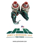 Peter Paul, 3-WAY Solenoid Valve, Lot Of 2, E26Z0094NCCM, 24VDC, 150PSI, Sst New. Fixed Price $180.00.