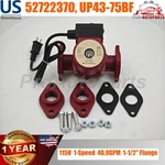 For Grundfos UP43-75BF Bronze Circulator Pump 115V 1-SPEED 40.9GPM 1-1/2" Flange. Fixed Price $295.00.