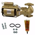 Bell & Gossett 100 Series Bnfi Bronze Circulator 115V Lead Free. Fixed Price $1206.00.