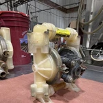 Sandpiper Jrp-t-pp Double Diaphragm Pump Pneumatic Polypropylene 1" Inlet/outlet. Fixed Price $125.00.