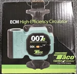 Taco 007E-F2 Emc High Efficiency Circulator. Fixed Price $189.99.