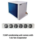 New Turbo Air 7.5 Hp Refrigeration System For Walk-in Freezer. Fixed Price $16500.00.