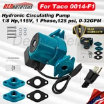 New For Taco 0014-F1 Cast Iron Circulator Pump 1/8HP 115V 3250RPM 125PSI 0-32GPM. Fixed Price $185.00.