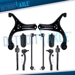 Front Lower Control Arms Tie Rods Sway Bars Kit For 2006 - 2011 Hyundai Accent. Fixed Price $129.56.