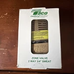 Taco 571-2 Gold Series Zone Valve 2-WAY 3/4" Sweat 24 Volt 125 Psi *new/sealed. Fixed Price $77.95.