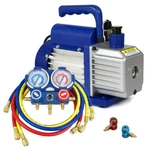 Manifold Gauge R134A R12 R22 R502 A/c Hvac Case Valve + 3,5CFM Vacuum Pump. Fixed Price $83.59.