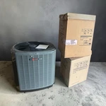 Trane 5 Ton Condenser + 100K Furnace 96% Coil - Air Conditioner System. Fixed Price $4900.00.
