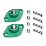 1" Threaded Cast Iron Circulator Pump Flange (pair) Taco, Grundfos, B&g #194. Fixed Price $24.95.