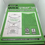 Hubbard Quick Strap QS-50 Stainless Steel Water Heater Restraint New. Fixed Price $11.00.