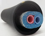Outdoor Wood Boiler Tripple Wrap Insulated 3/4" Non O2 Barrier Pex Tubing-pipe. Fixed Price $2155.00.