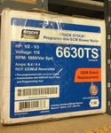 New, Us Motors, 6630TS, Blower Motor, 1/2-1/3HP, 115VAC, 1050RPM, Ccwle. (2-TOP). Fixed Price $94.99.