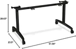 Huddle Flip-top Base For 24"D Table HONMFLIP24CP Black. Fixed Price $160.72.