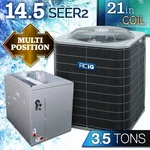 Aciq 3.5 Ton Condenser & 21" Evaporator Coil R454B Air Conditioning System. Fixed Price $3039.00.