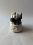 Black Cat Trinket Box By Lennox. Fixed Price $75.00.