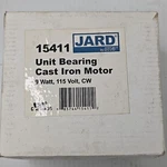 Mars Jard Unit Bearing Cast Iron Motor W/ Screws 9 Watt, 115 Volt Black 15411. Fixed Price $29.99.