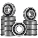 10 Pcs Flanged Ball Bearings Id 1/2" X Od 1-3/8" For Lawn Mower Marathon Double. Fixed Price $23.15.