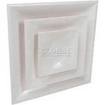 American Louver Stratus Cone Diffuser With 6"" Neck White STR-C-6W. Fixed Price $97.82.