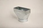 Gray Metal 10X4X6-110R 10" 4" 6" Straight Boot Galvanized Steel 30. Fixed Price $19.99.