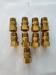 Lot Of 9 Parker 68C-12-12 Brass Fitting Male Connector 3/4" Pipe Size (new). Fixed Price $89.09.
