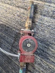 Grundfos UP26-116F Circulating Pump Class W/ Ball Valve. Fixed Price $100.00.