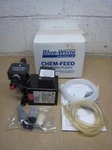 Chem-feed Blue White Industries C-660P-115VAC Metering Pump Motor Injector. Fixed Price $499.00.