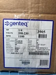Genteq 1/4 Hp Oem Replacement Motor, 1100 Rpm, 208-230 Volts, 48 Frame, Nob. Fixed Price $79.87.