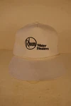 Vintage Rheem Water Heaters - Solid Back Snap Hat White Lettering. Fixed Price $21.95.