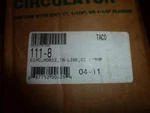Taco 111-8 Cast Iron Three-piece Circulator Pump 1/8 Hp. Fixed Price $1245.14.