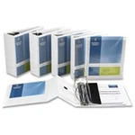 Business Source BSN28444 4" Slanted D-ring Binder White. Fixed Price $33.37.