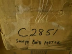 Sanyo Condenser Motor C2851 (box Lc). Fixed Price $80.00.
