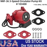103400 Circulator Pump New For Bell And Gosset Nrf 36 3-SPEED 1" Flange. Fixed Price $159.00.