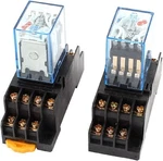 Uxcell Pcs 110/120V 5A Coil 35MM Din Rail 4PDT 14PIN Power Relay + Base. Fixed Price $20.41.