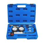 Cylinder Leak Down Tester Kit Dual Gauge Compression Detection Set Gasoline. Fixed Price $38.99.