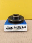 New Martin AK39 7/8 Fhp V-belt PULLEY-3L, 4L, Belt, 3.5" Pitch, .75" Bore. Fixed Price $25.00.