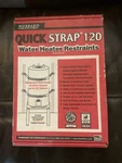Hubbard Enterprises Quick Strap 120WATER Heater Restraints. Fixed Price $27.00.