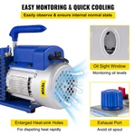 4.8CFM 1/3HP Refrigeration Vacuum Pump Air Conditioning For Automobile. Fixed Price $271.90.