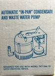 Little Giant Condesate Disposal Pump 1-ABS/55015. Fixed Price $155.95.