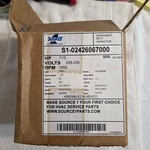 S1-02426067000 Source Permanent Split Capacitor Motor Hp 1/12 Volts 208-230 New. Fixed Price $137.83.