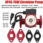 For Grundfos UP43-75BF Bronze Circulator Pump 115V 1-SPEED 40.9GPM 1-1/2"FLANGE. Fixed Price $199.78.