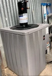 Copeland Central Air Conditioner Outdoor Unit Gray Black. Fixed Price $800.00.