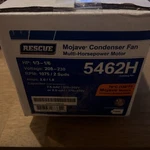 5462H (brand New) Rescue Motor 1/3-1/6 Condenser. Fixed Price $150.00.