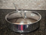 Nsf Thunder Group 5 Qt Cast Aluminum & Ss Deep Chicken Fryer Saute Pan W/ Lid. Fixed Price $54.90.