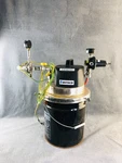 Binks Gemini Diaphragm Pump, Air Stirrer And Pressure Valves For 5 Gallon Feed. Fixed Price $299.99.