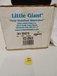 554210 Little Giant Electric VCC-20ULS Automatic Condensate Removal Pump. Fixed Price $76.00.