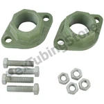 1-1/4" Npt Cast Iron Universal Circulator Pump Flange (pair) Taco, Grundfos, B&g. Fixed Price $6.55.