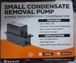 Beckett Small Condensate Removal Pump CB121LSUL, 115VAC. Fixed Price $75.00.