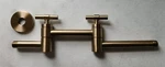 Brizo RP81434GL Essential 16" Jointed Wall Mounted Shower Arm With Flange. Fixed Price $189.97.
