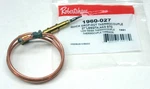 Robertshaw Quick Drop Out Low Mass Thermocouple 1960-027 27". Fixed Price $17.87.
